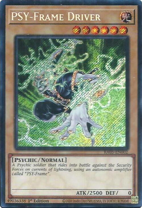 PSY-Frame Driver (Secret Rare) (RA05-EN002) (RA05)