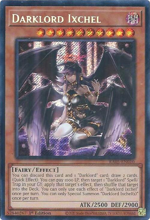 Darklord Ixchel (Secret Rare) (RA05-EN010) (RA05)
