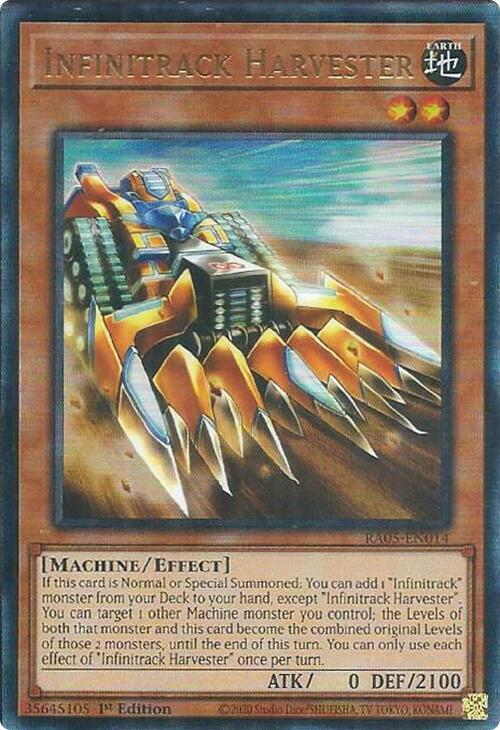 Infinitrack Harvester (PUR) (RA05-EN014) (RA05)