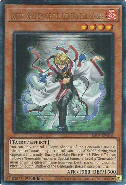 Loptr, Shadow of the Generaider Bosses (PUR) (RA05-EN016) (RA05)