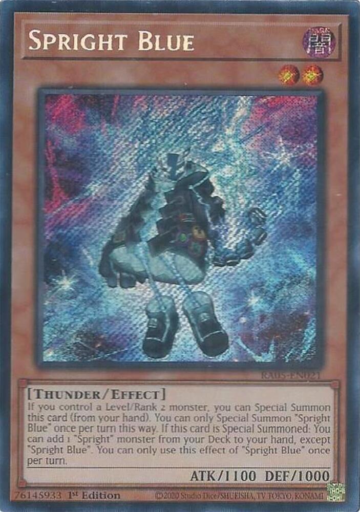 Spright Blue (Secret Rare) (RA05-EN021) (RA05)