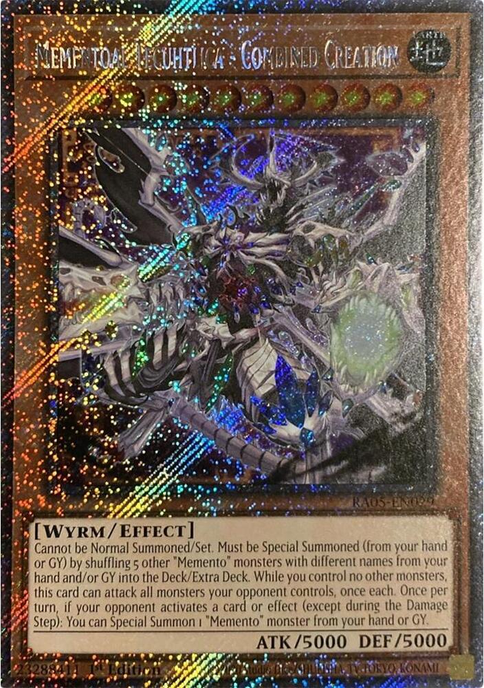 Mementoal Tecuhtlica - Combined Creation (Platinum Secret Rare) (RA05-EN029) (RA05)