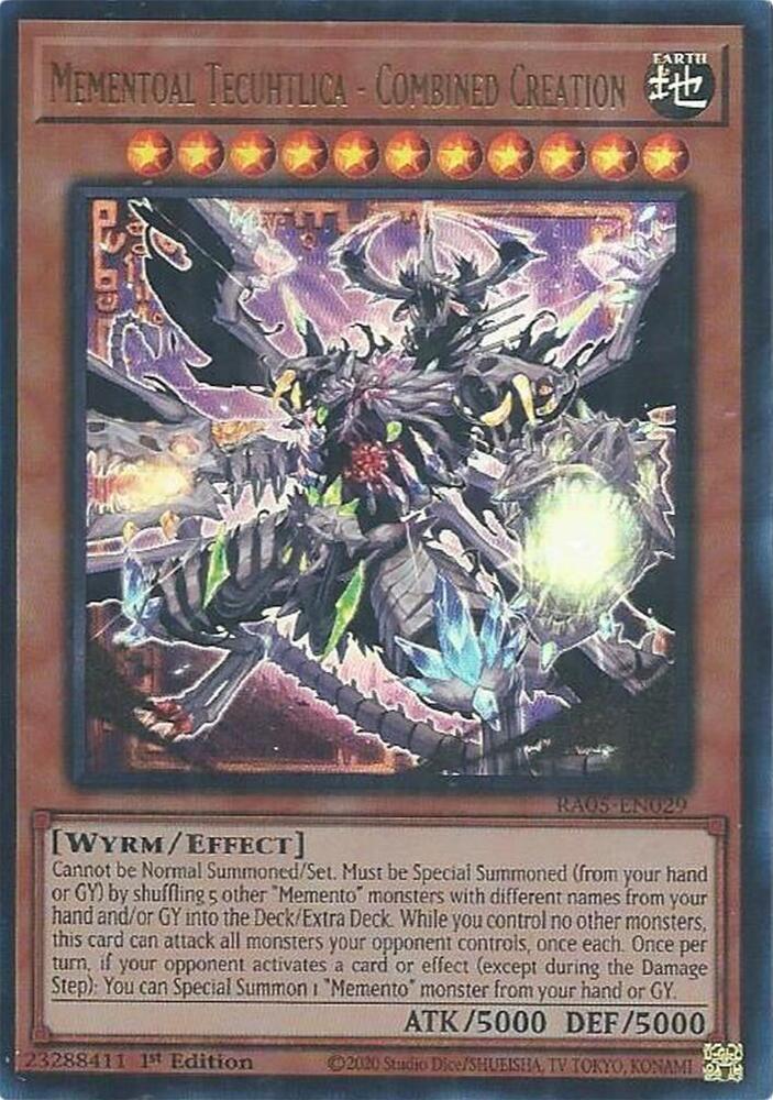 Mementoal Tecuhtlica - Combined Creation (Ultra Rare) (RA05-EN029) (RA05)
