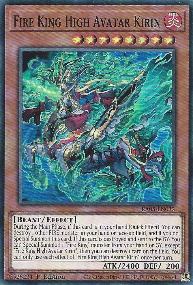 Fire King High Avatar Kirin (RA05-EN032) (RA05)