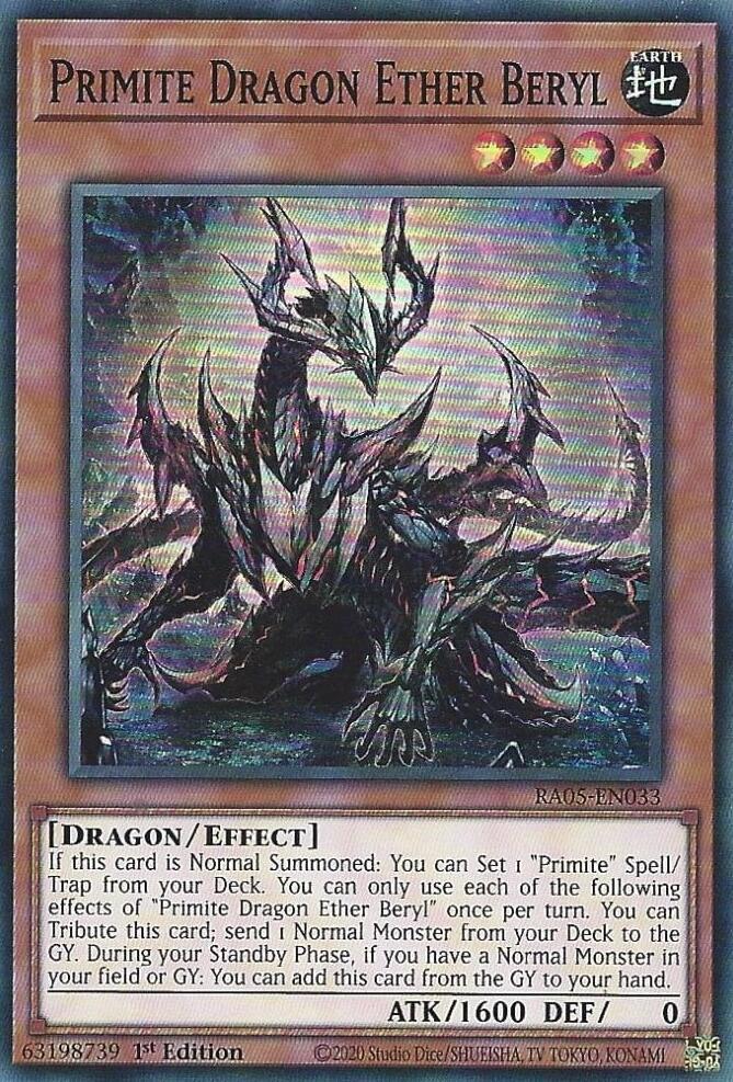 Primite Dragon Ether Beryl (RA05-EN033) (RA05)