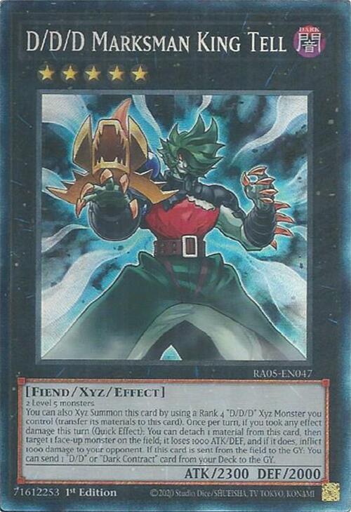 D/D/D Marksman King Tell (PCR) (RA05-EN047) (RA05)