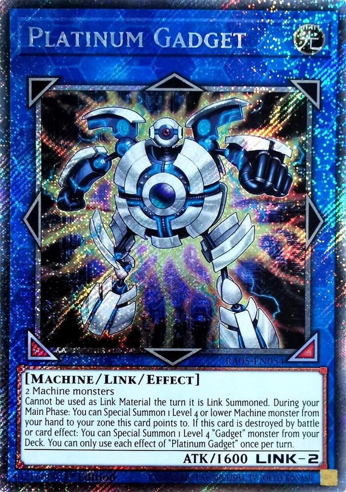 Platinum Gadget (Platinum Secret Rare) (RA05-EN054) (RA05)