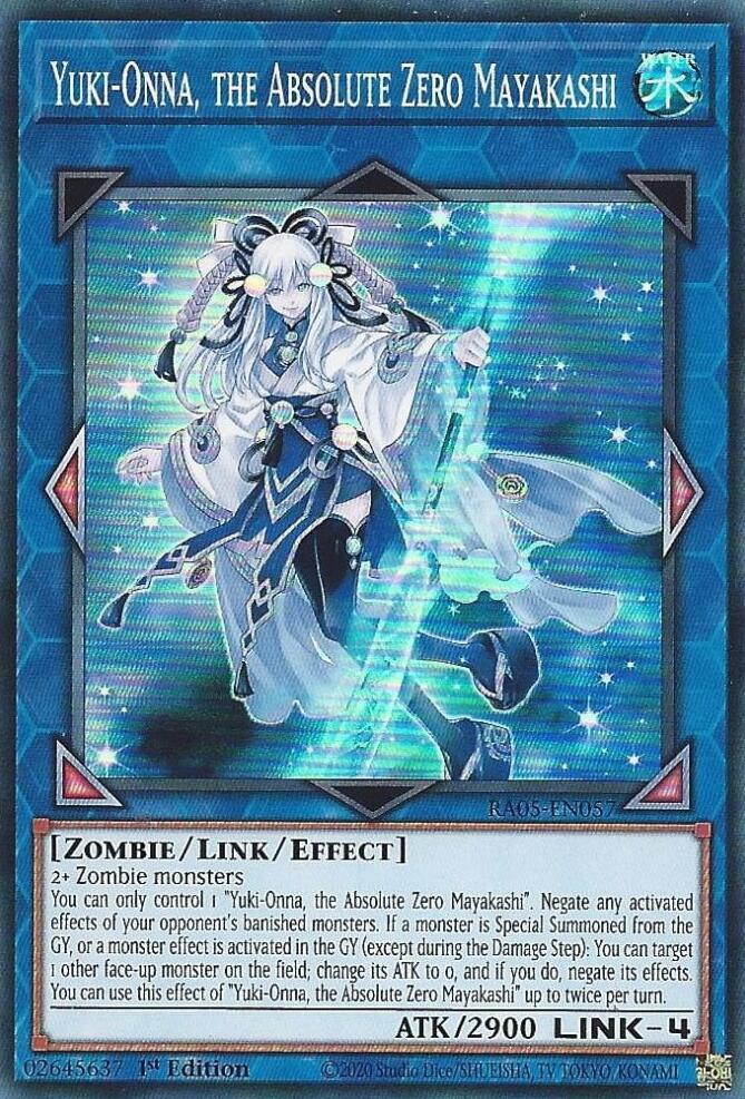 Yuki-Onna, the Absolute Zero Mayakashi (RA05-EN057) (RA05)