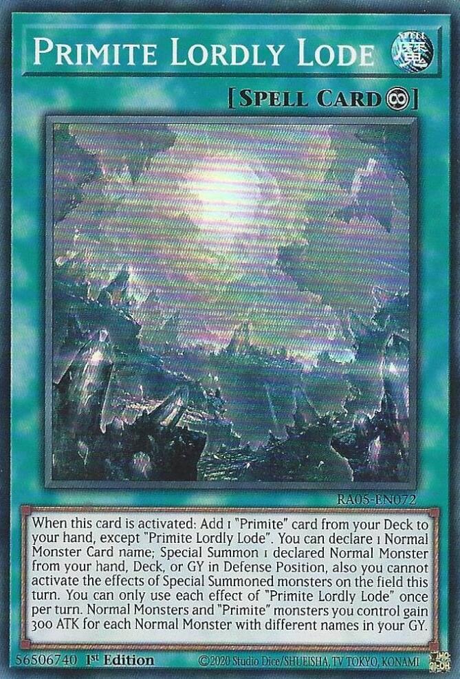 Primite Lordly Lode (RA05-EN072) (RA05)