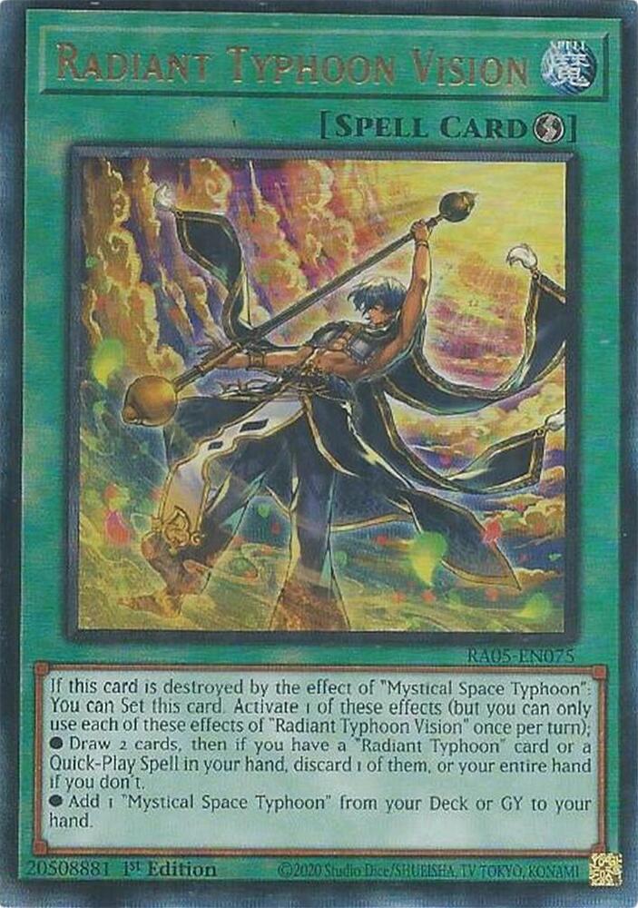 Radiant Typhoon Vision (PUR) (RA05-EN075) (RA05)