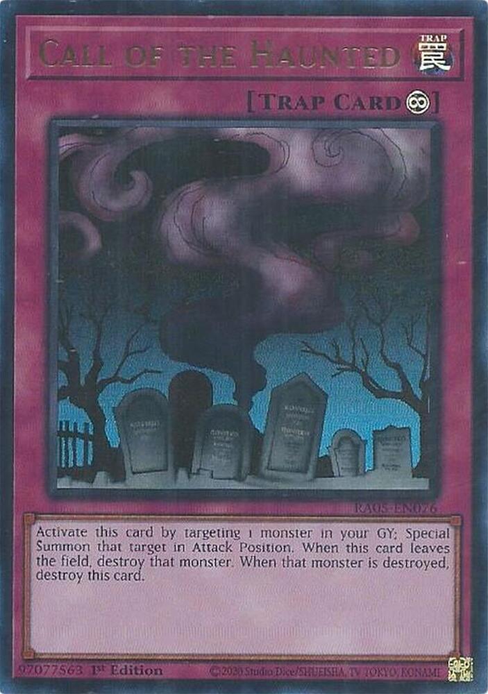 Call of the Haunted (Ultra Rare) (RA05-EN076) (RA05)