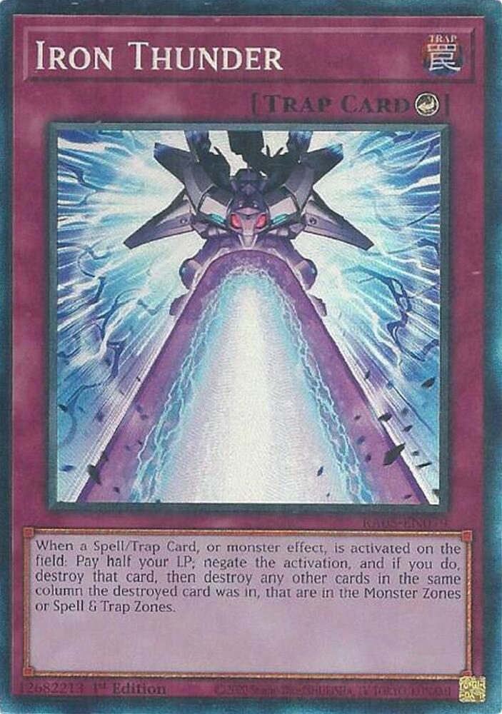 Iron Thunder (PCR) (RA05-EN079) (RA05)