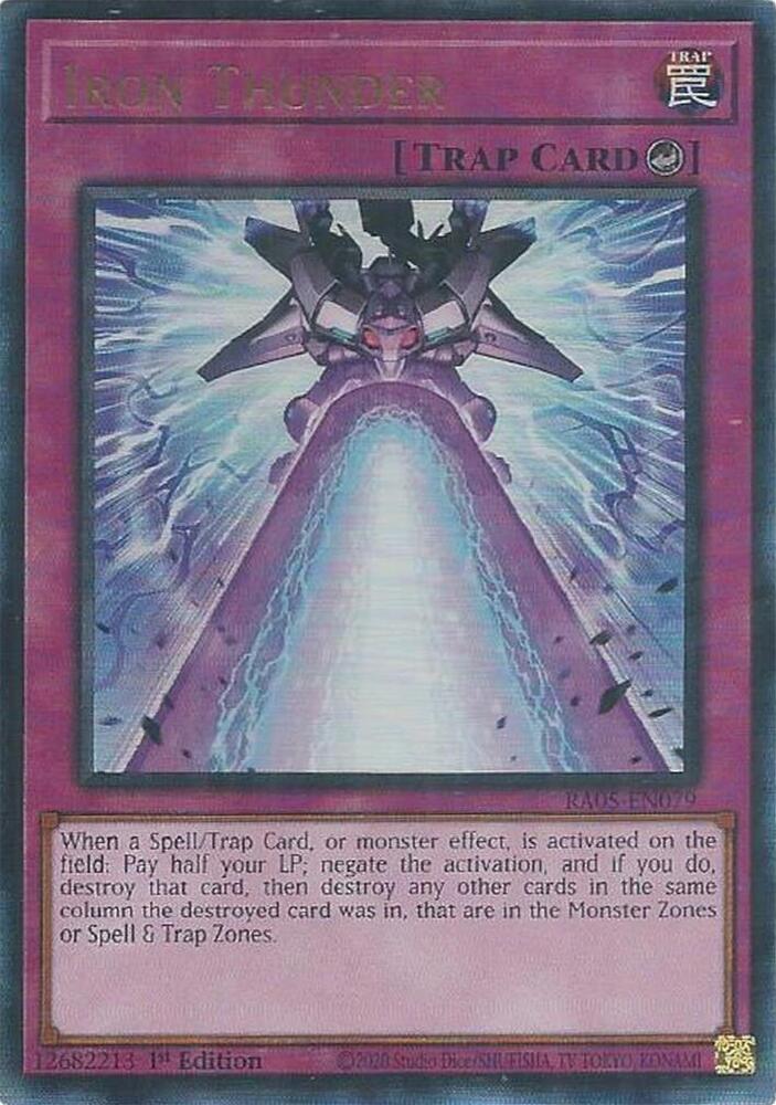Iron Thunder (PUR) (RA05-EN079) (RA05)