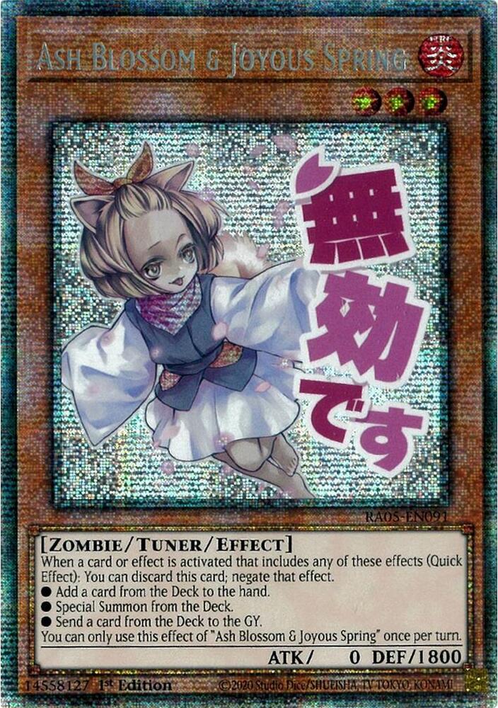 Ash Blossom & Joyous Spring (Starlight Rare) (RA05-EN091) (RA05)