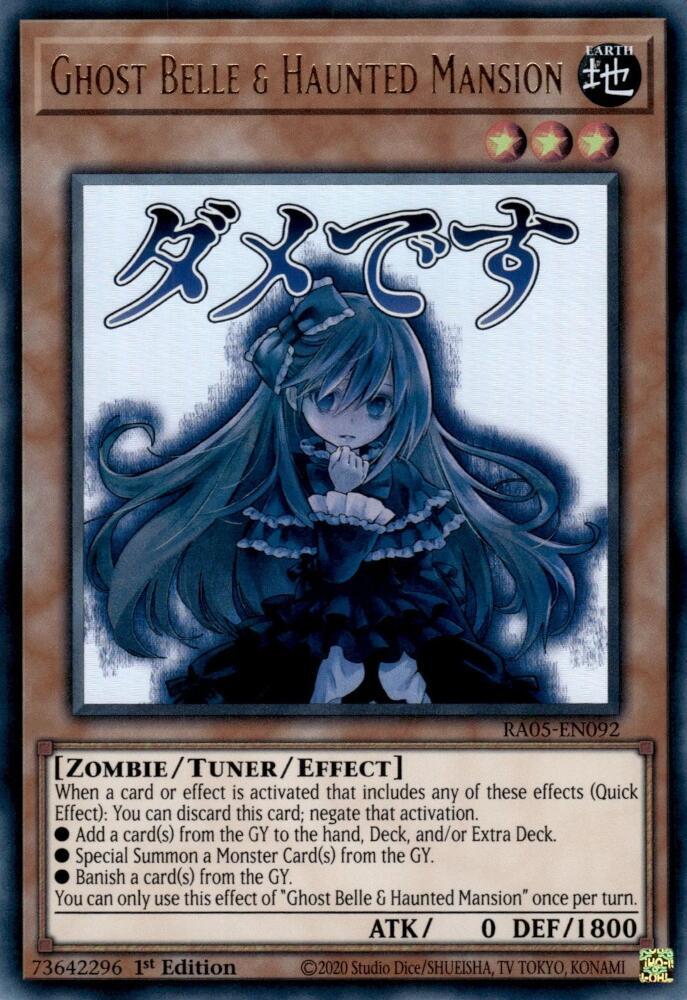 Ghost Belle & Haunted Mansion (RA05-EN092) (RA05)
