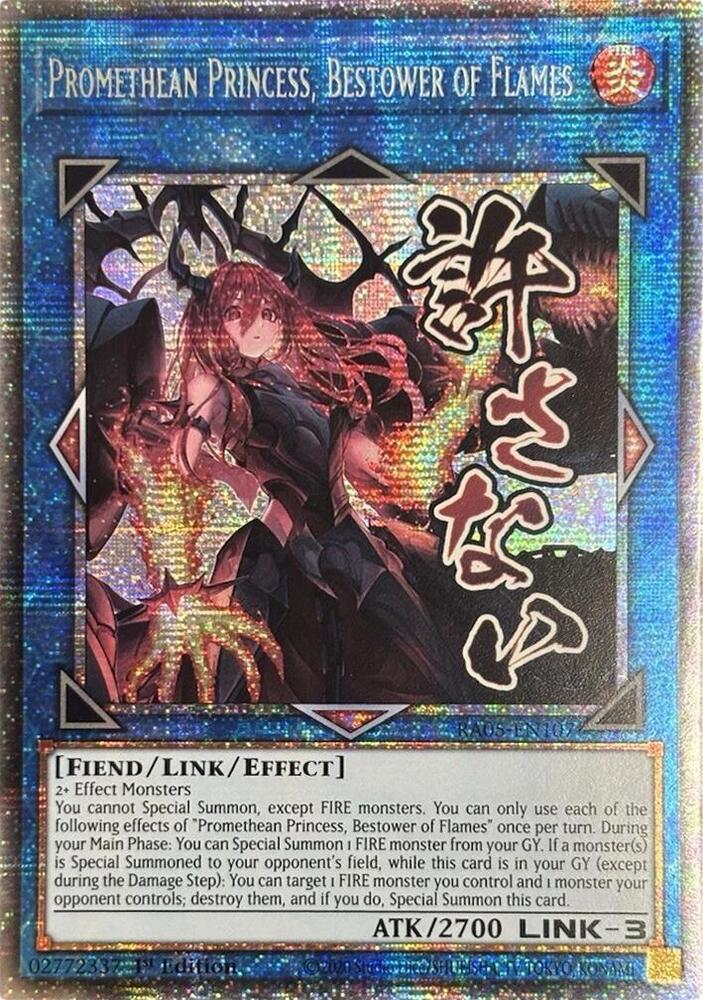 Promethean Princess, Bestower of Flames (Starlight Rare) (RA05-EN107) (RA05)