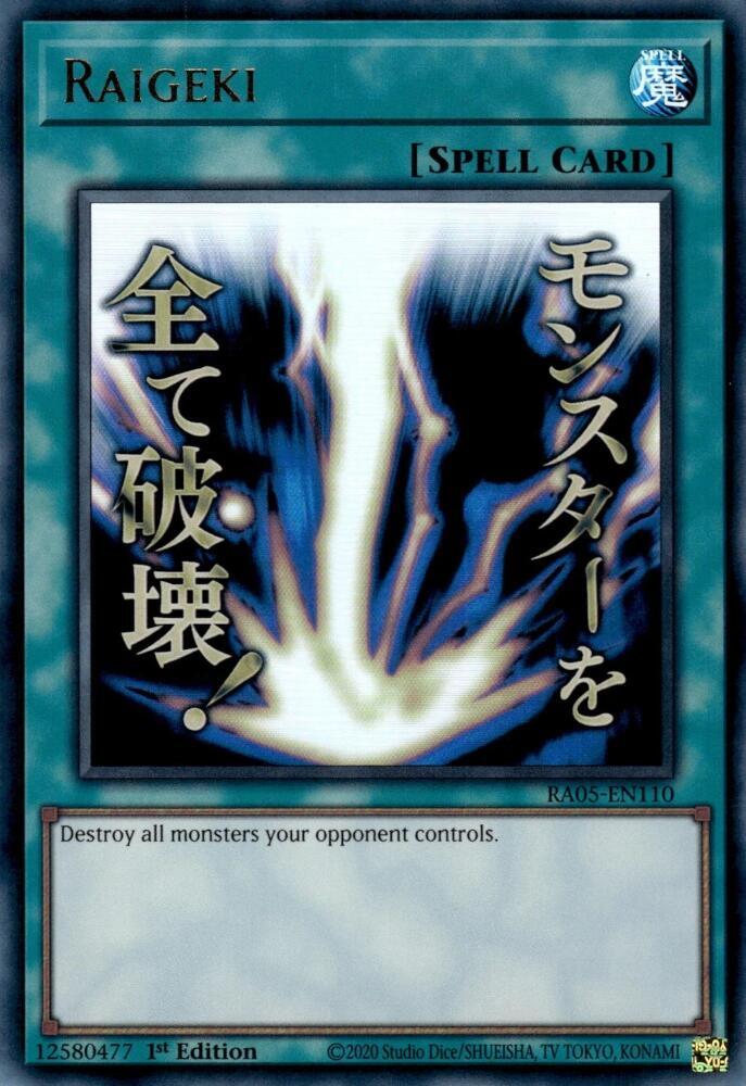 Raigeki (Stamp) (RA05-EN110) (RA05)