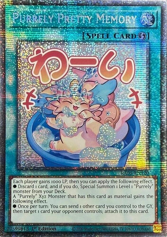 Purrely Pretty Memory (Starlight Rare) (RA05-EN120) (RA05)