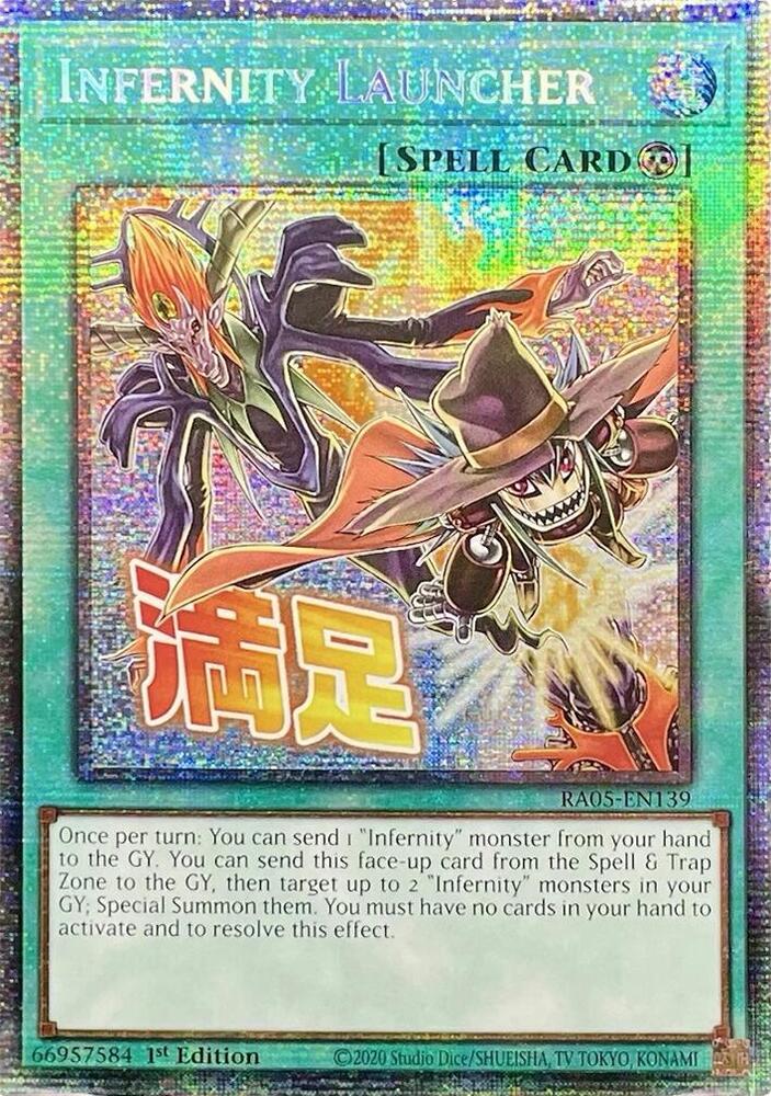 Infernity Launcher (Starlight Rare) (RA05-EN139) (RA05)