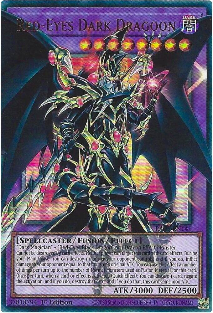 Red-Eyes Dark Dragoon (Extended Art) (RA05-EN141) (RA05)
