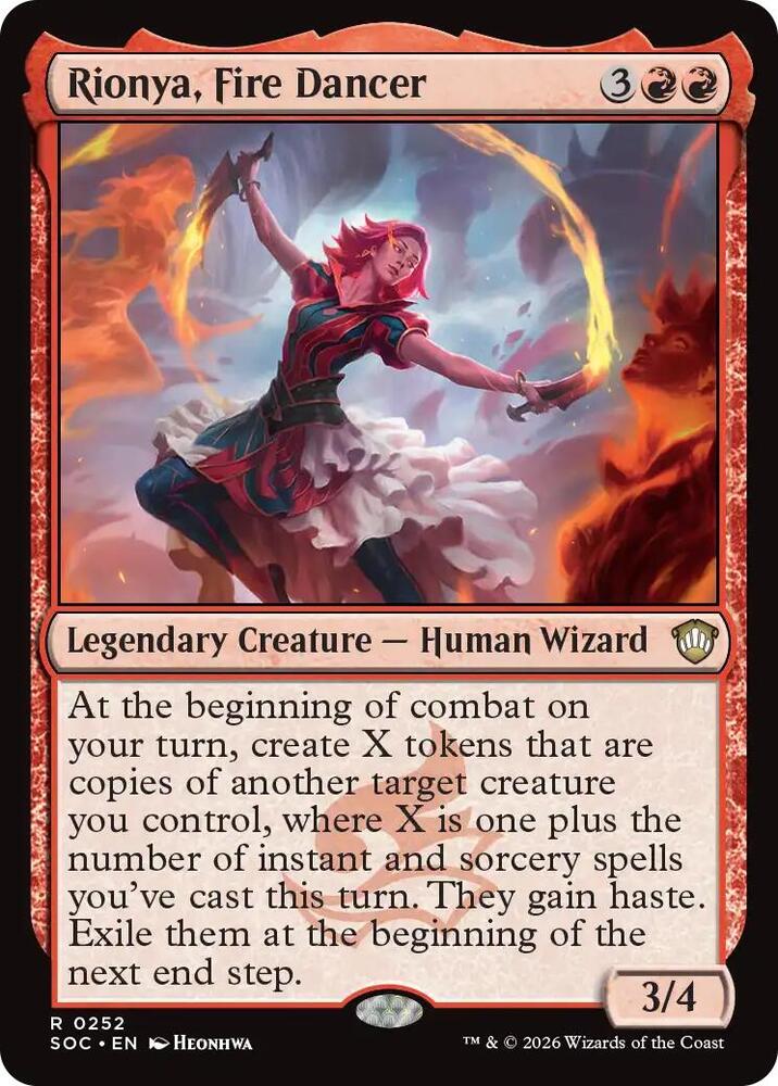 Rionya, Fire Dancer (252) (SOC)