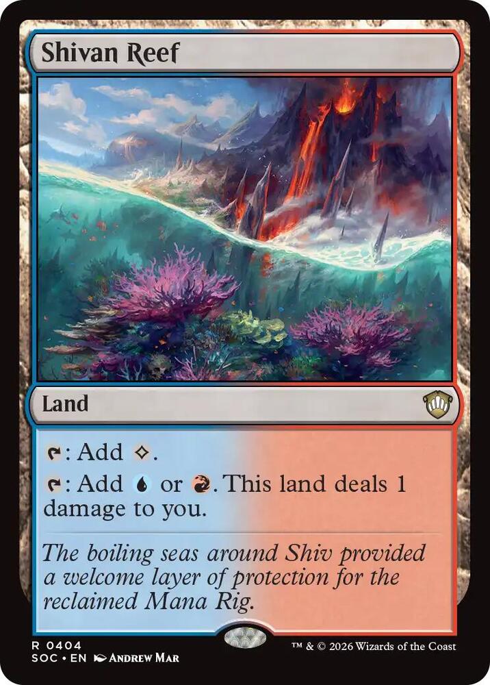 Shivan Reef (404) (SOC)