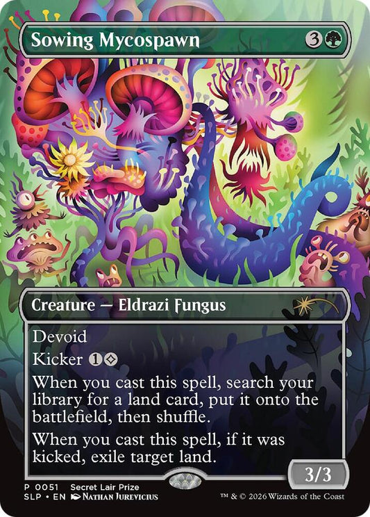 Image for Sowing Mycospawn (51) (SLP) - Magic: The Gathering