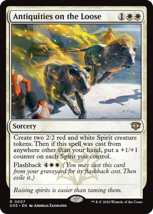 Image for Antiquities on the Loose (7) (SOS) - Magic: The Gathering
