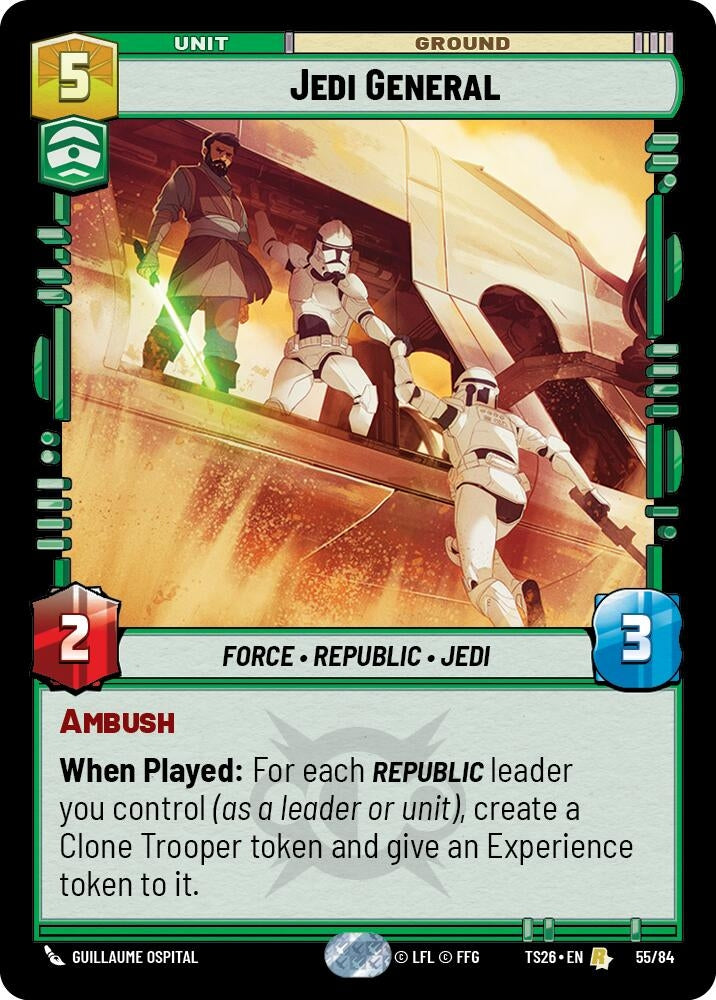 Jedi General (55/84) (TS26)