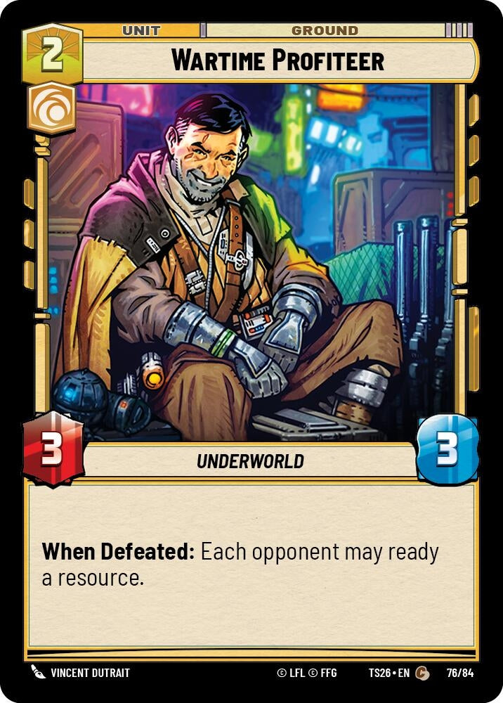 Wartime Profiteer (76/84) (TS26)