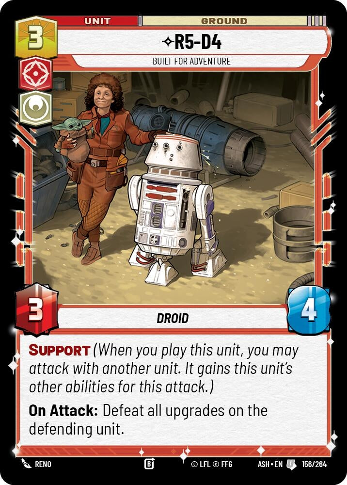 R5-D4 - Built for Adventure (156/264) (ASH)
