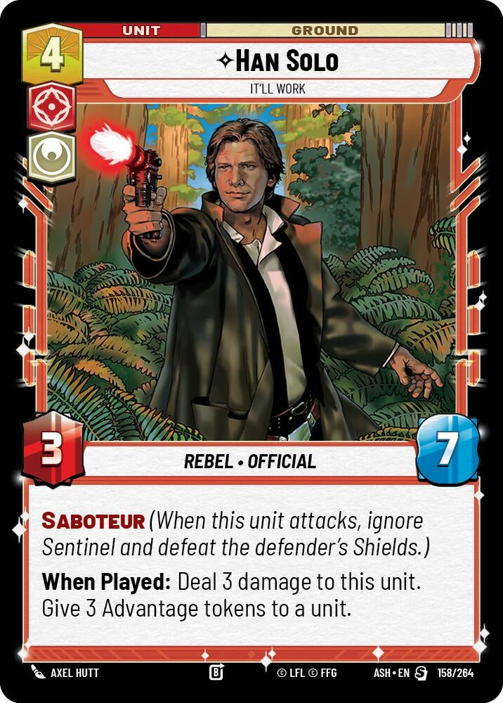 Han Solo - It'll Work (158/264) (ASH)