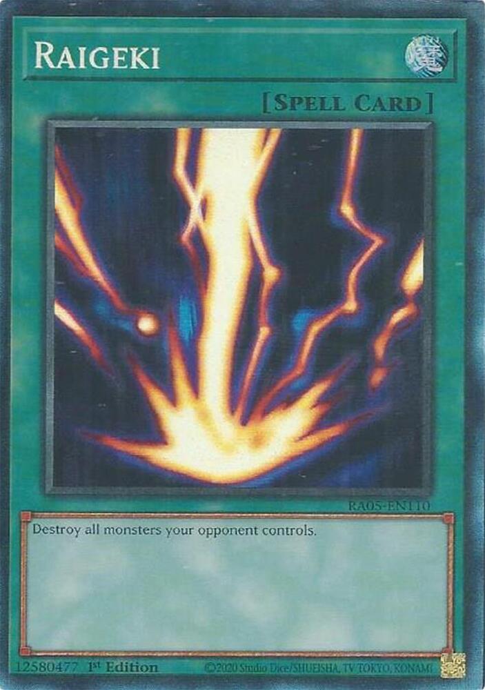 Raigeki (PCR) (RA05-EN110) (RA05)