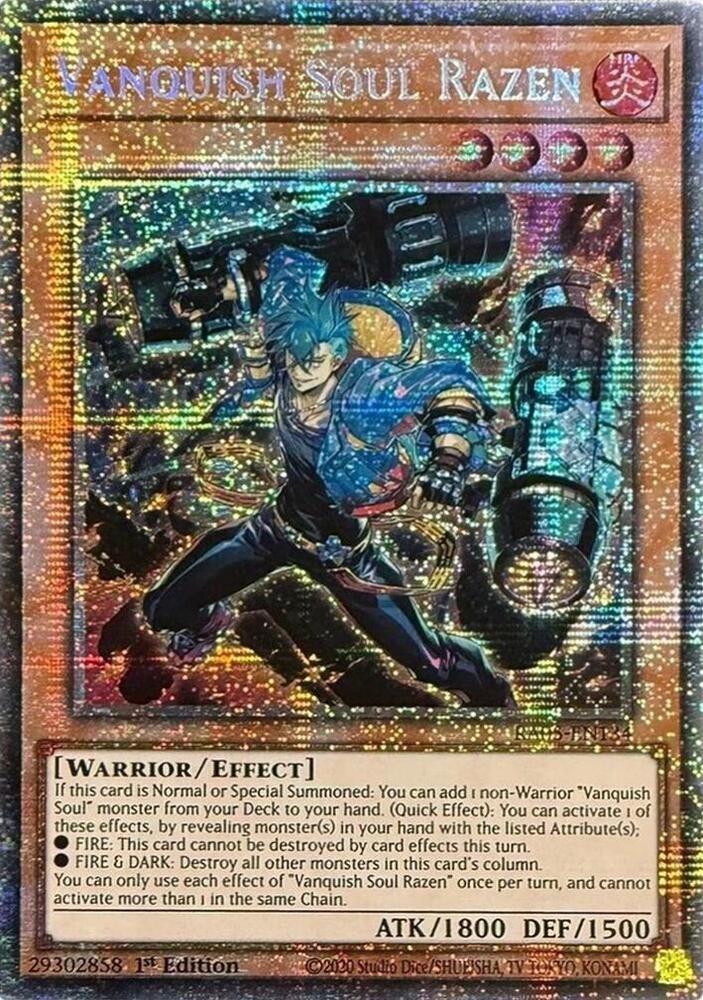 Vanquish Soul Razen (Starlight Rare) (RA05-EN134) (RA05)