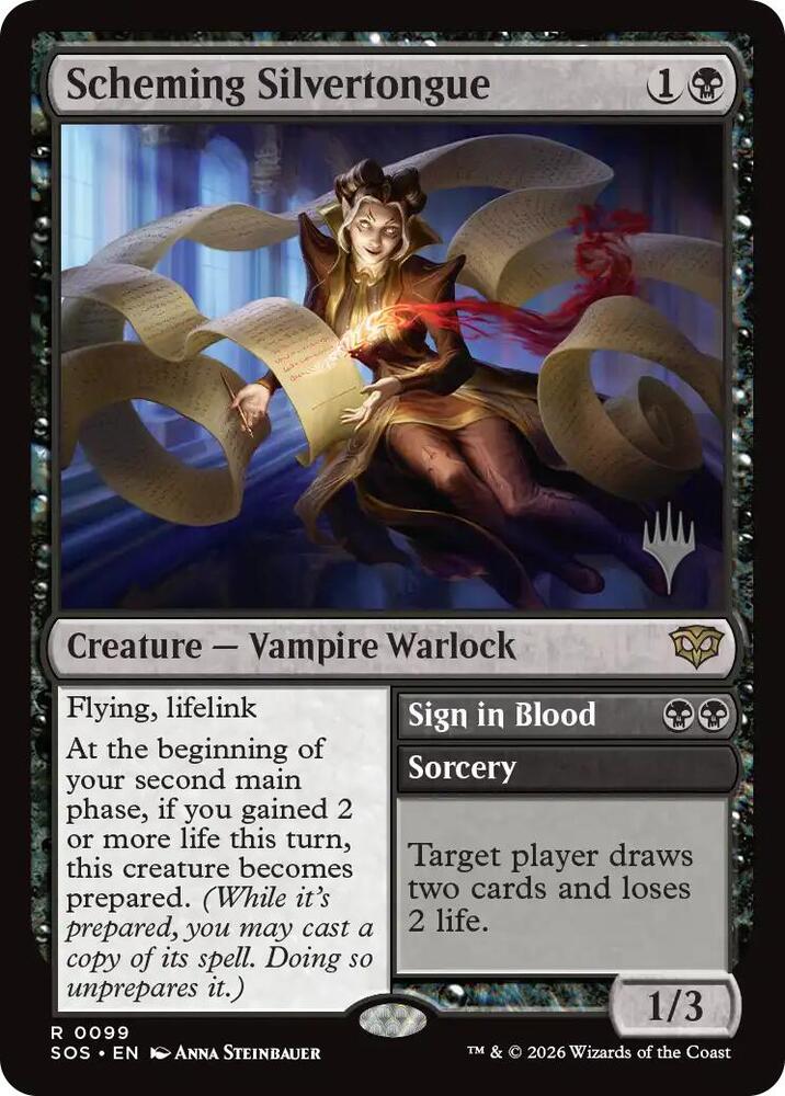 Scheming Silvertongue (99) (PPSOS)