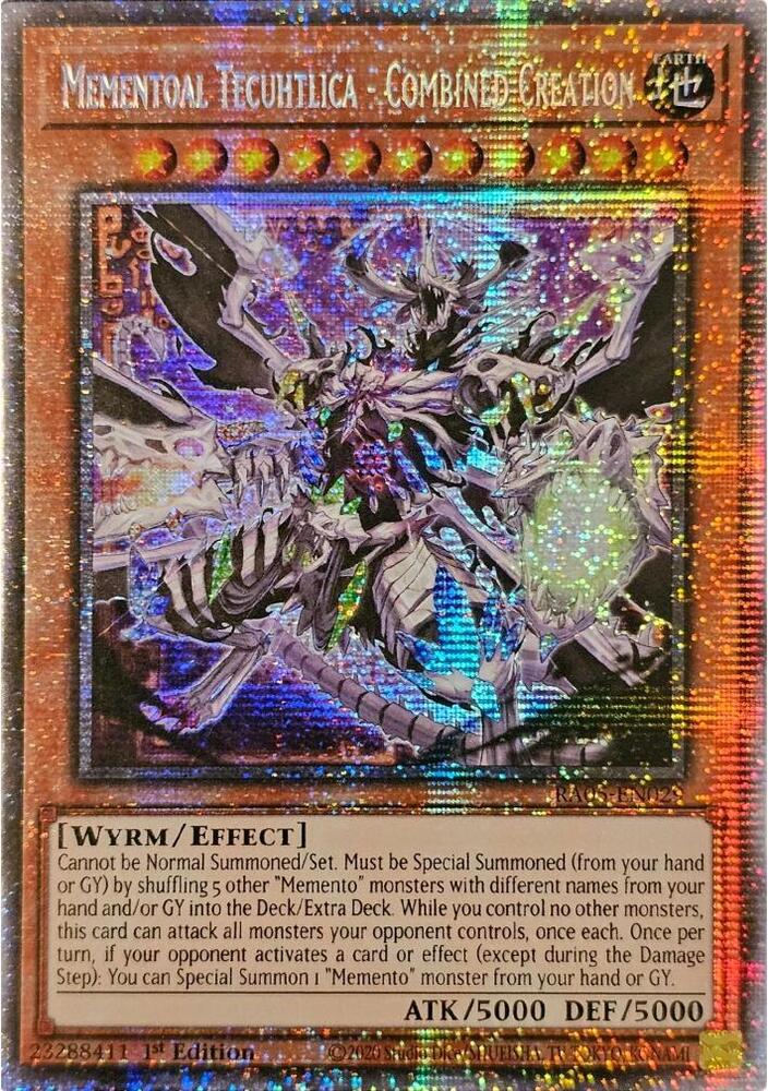 Mementoal Tecuhtlica - Combined Creation (Starlight Rare) (RA05-EN029) (RA05)