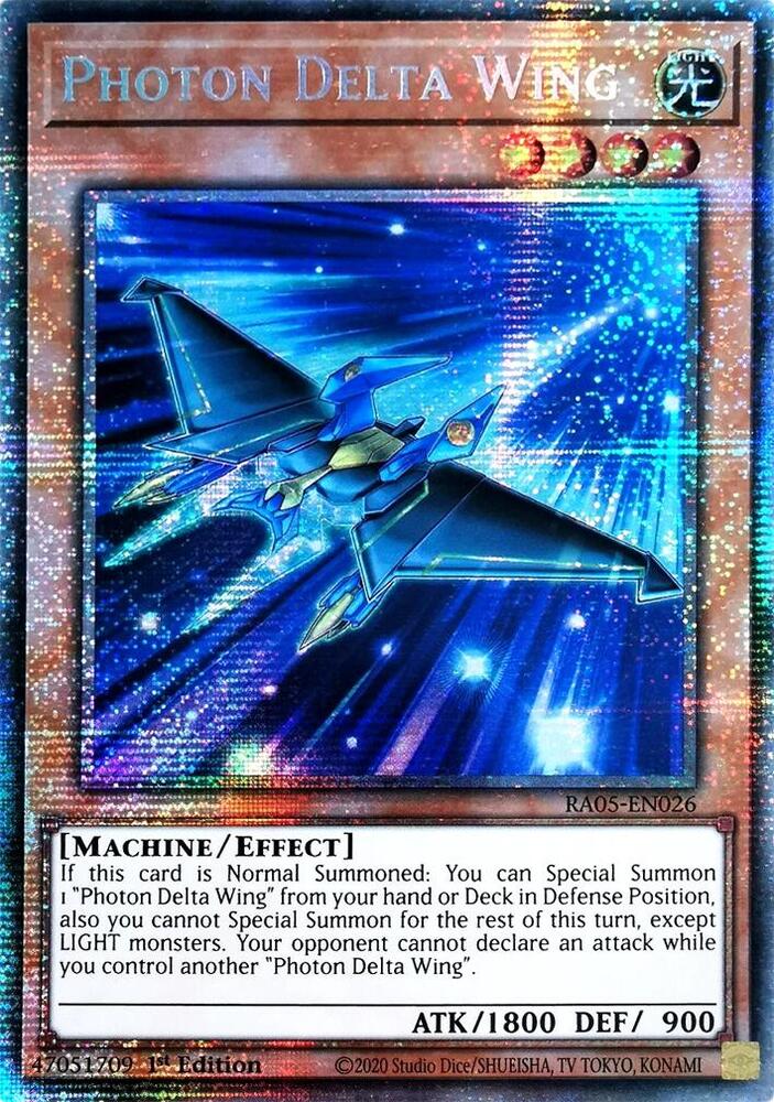 Photon Delta Wing (Starlight Rare) (RA05-EN026) (RA05)