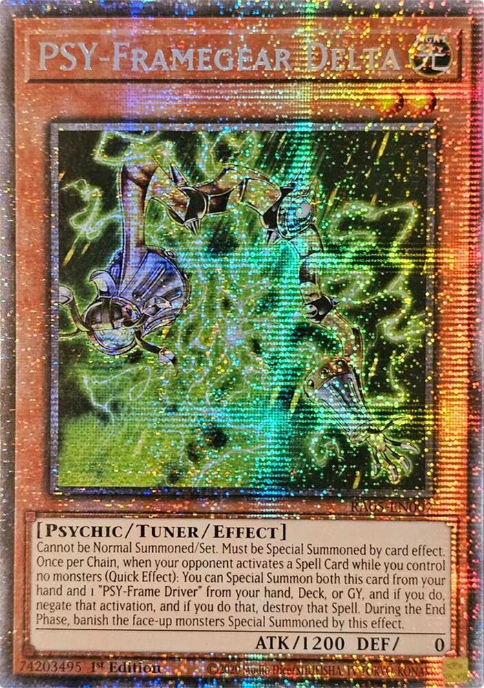 PSY-Framegear Delta (Starlight Rare) (RA05-EN007) (RA05)