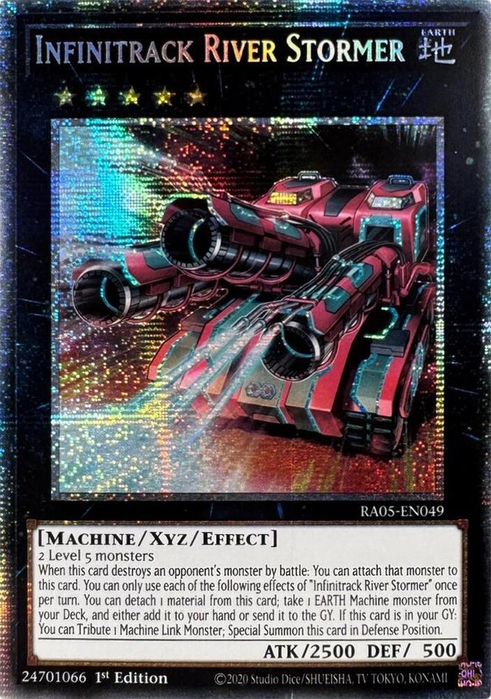 Infinitrack River Stormer (Starlight Rare) (RA05-EN049) (RA05)