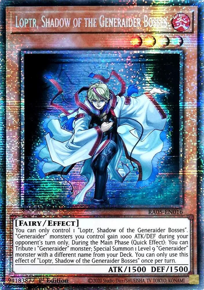 Loptr, Shadow of the Generaider Bosses (Starlight Rare) (RA05-EN016) (RA05)