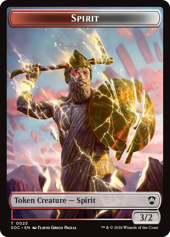 Spirit (0025) // Copy Double-Sided Token (25 // 1) (SOC)