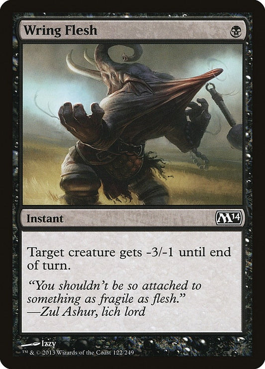 Image for Wring Flesh (122) (M14) - Magic: The Gathering