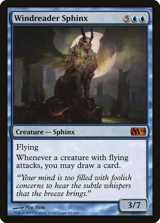 Image for Windreader Sphinx (81) (M14) - Magic: The Gathering