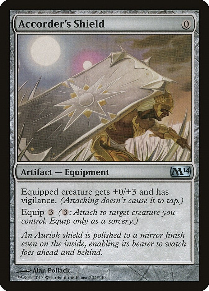 Image for Accorder's Shield (204) (M14) - Magic: The Gathering