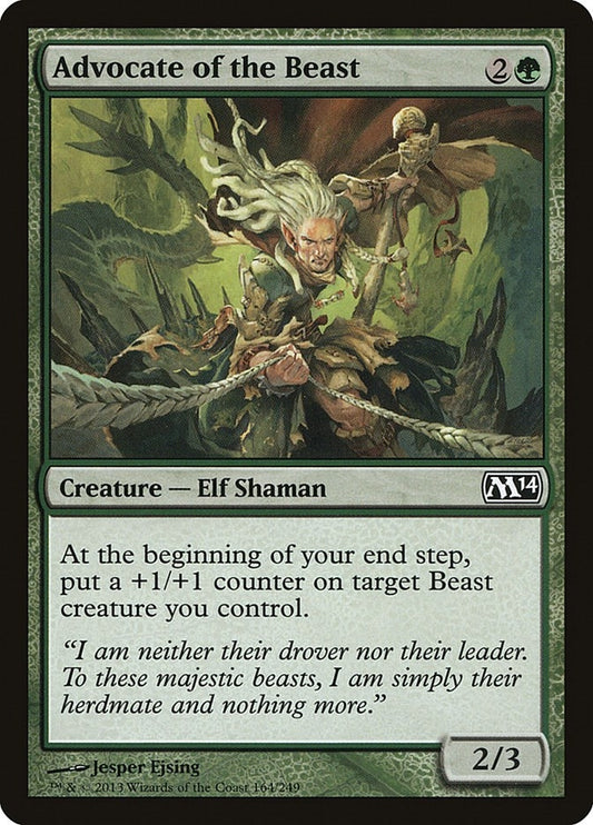 Image for Advocate of the Beast (164) (M14) - Magic: The Gathering