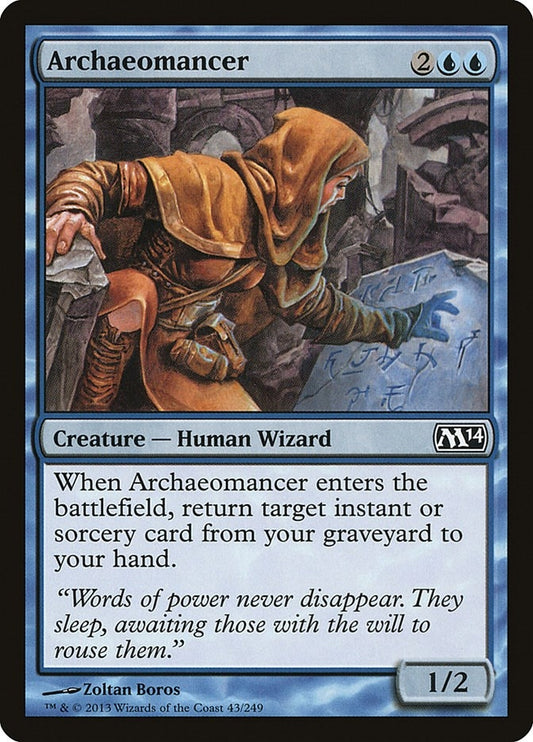 Image for Archaeomancer (43) (M14) - Magic: The Gathering