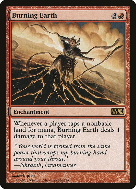 Image for Burning Earth (130) (M14) - Magic: The Gathering
