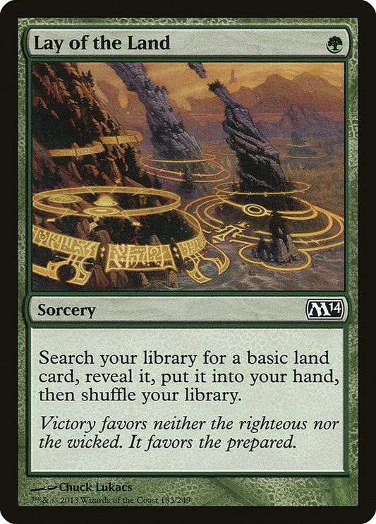 Image for Lay of the Land (183) (M14) - Magic: The Gathering