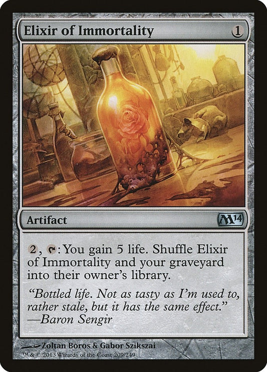 Image for Elixir of Immortality (209) (M14) - Magic: The Gathering