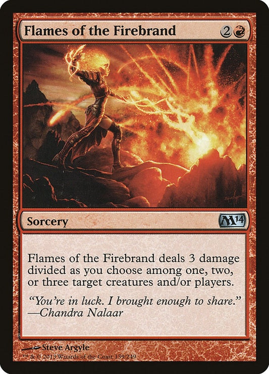 Image for Flames of the Firebrand (139) (M14) - Magic: The Gathering